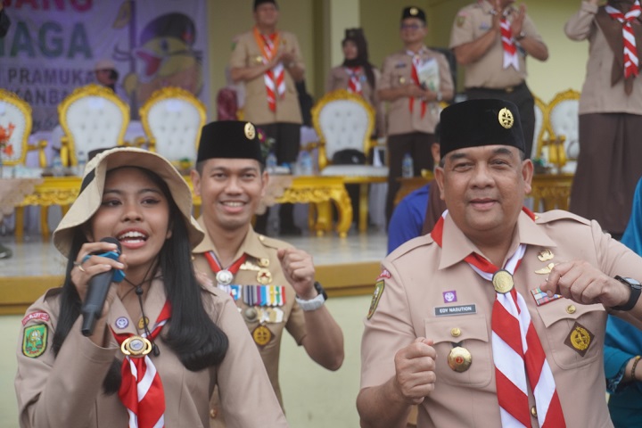 Shasa the Voice Indonesia : Jambore & Pesta Siaga Kwarcab Pekanbaru Pecah!