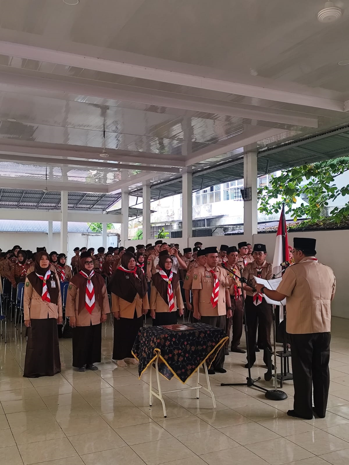 Pengurus Mabiran, Kwarran dan LPK Limapuluh Resmi Dilantik, Kak Zarman Tekankan Pembinaan Gugus Depan