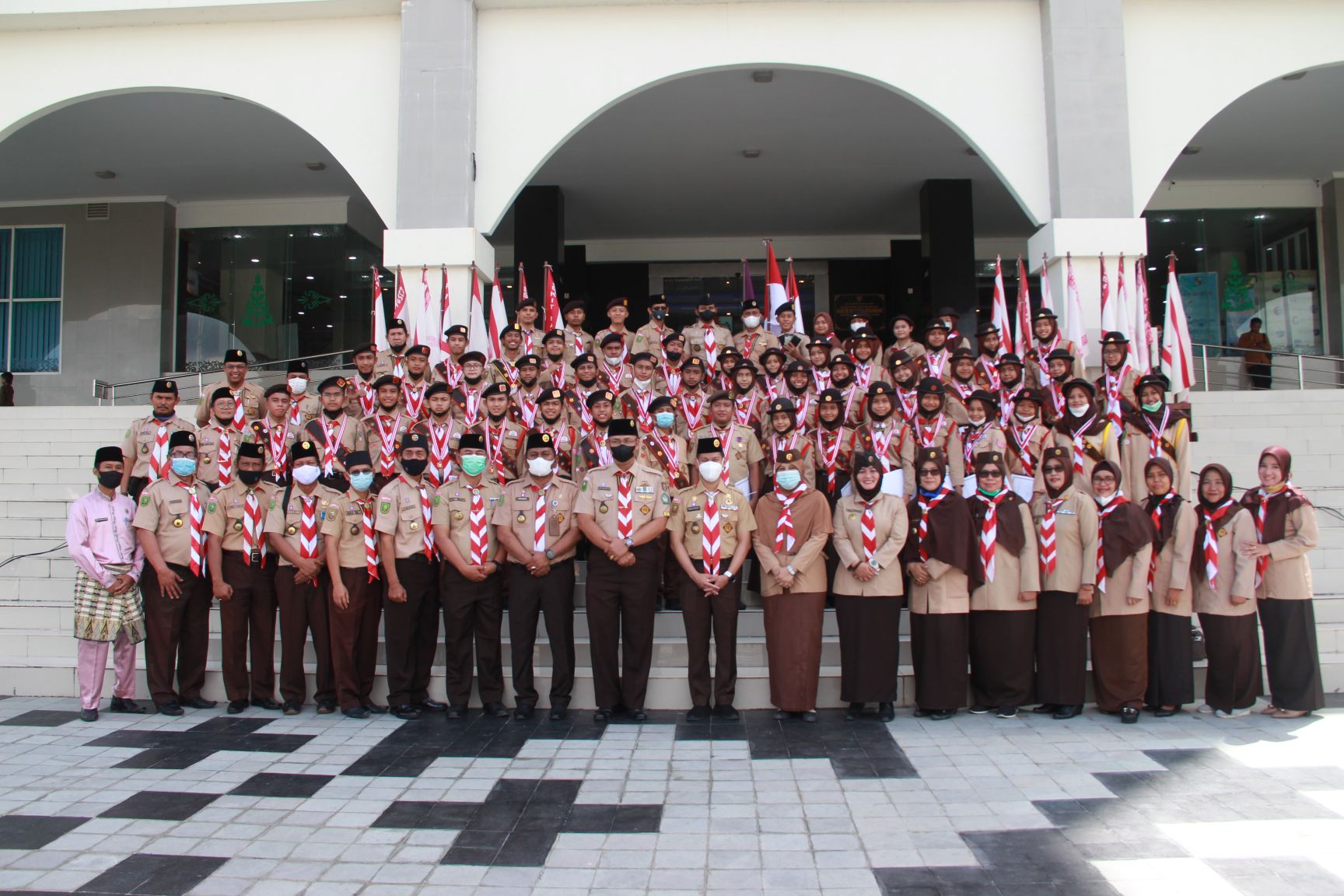 Pelantikan 47 Anggota Pramuka Garuda dan Peringatan Hari Baden Powell Tahun 2022 